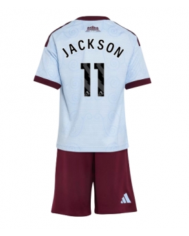 Aston Villa Nicolas Jackson #11 Maglia Gara Terza Repliche 2026-27 Bambino Maniche Corte